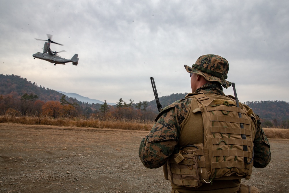 Osprey and Huey Insert and Attack