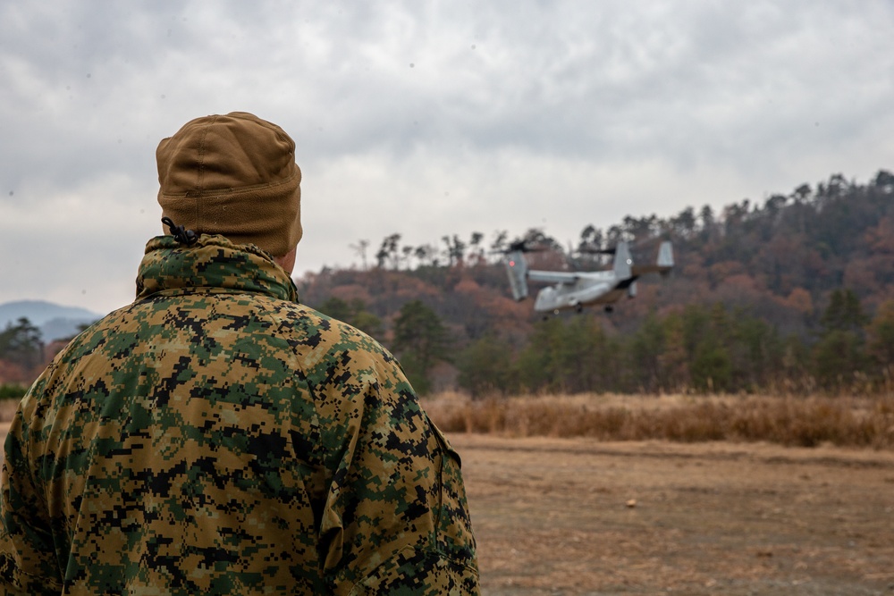 Osprey and Huey Insert and Attack