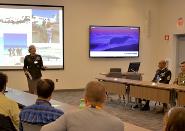 Army Reserve Aviation commander speaks at women in leadership event
