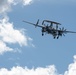 E-2C Hawkeye, assigned to Airborne Early Warning Squadron (VAW) 120, flies over