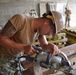 U.S. Navy Seabees deployed with NMCB-5’s Detail Tinian continue work on Explosive Ordnance Disposal Mobile Unit 5’s Boat Storage Facility