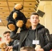 MKAB service members compete in a charity basketball game in Romania