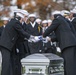 Military Funeral Honors Were Conducted for U.S. Navy Signalman 3rd Class Charles Nix in Section 60