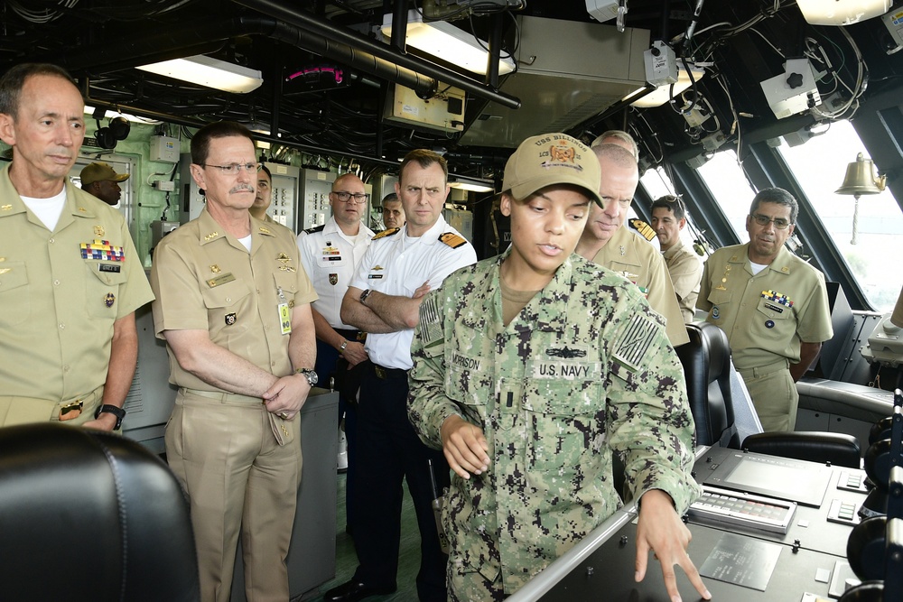 U.S. 4th Fleet hosts Partner Nations at Naval Station Mayport