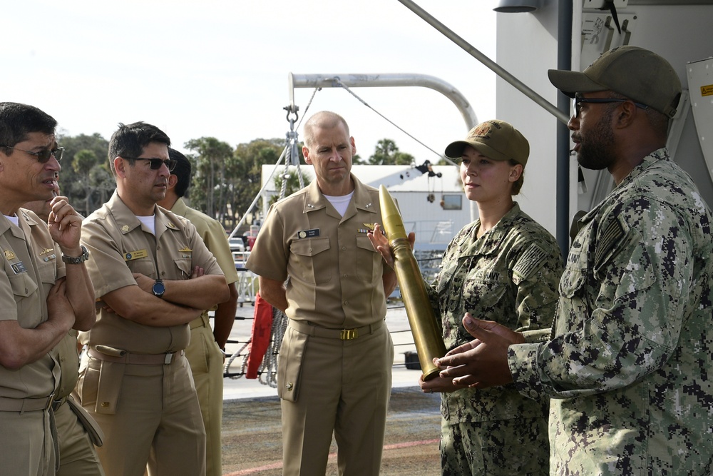 U.S. 4th Fleet hosts Partner Nations at Naval Station Mayport