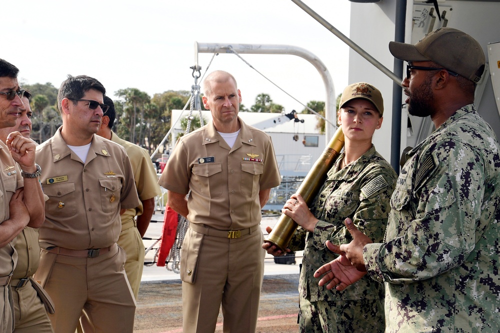 U.S. 4th Fleet hosts Partner Nations at Naval Station Mayport