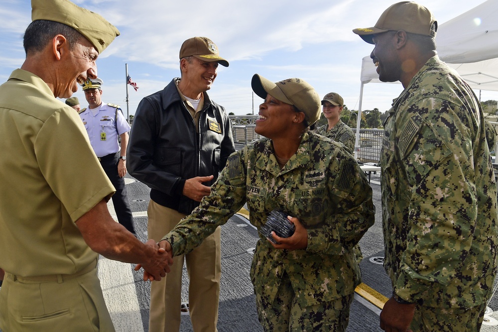 U.S. 4th Fleet hosts Partner Nations at Naval Station Mayport