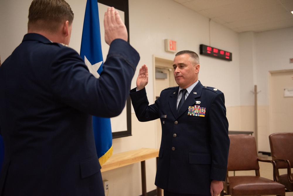 Timothy Gordon promotes to colonel