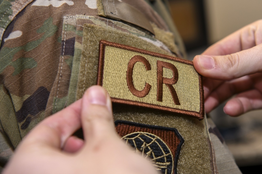 CRW Airmen receive approval to wear ‘CR’ tabs