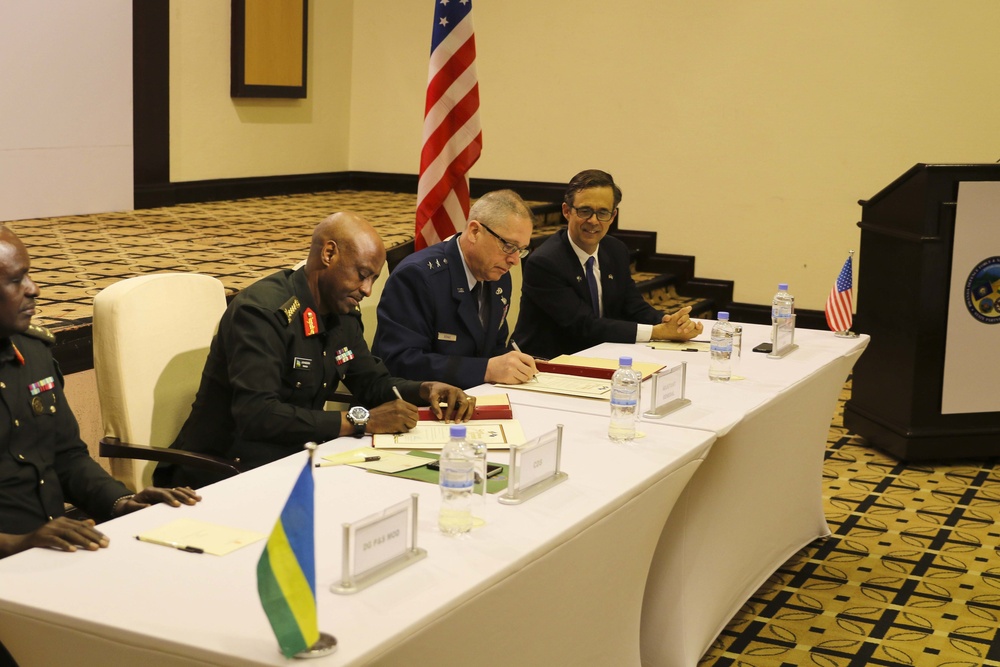 Rwanda and Nebraska Partnership Signing