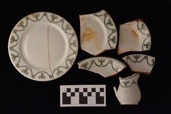 Fort McCoy ArtiFACT: Syracuse China fragments