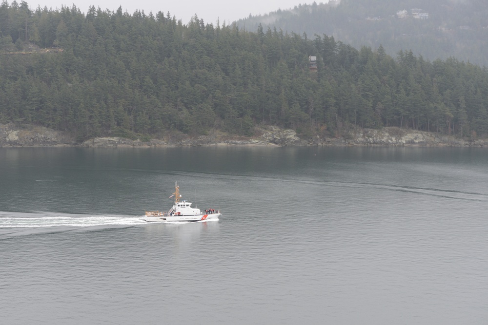 Coast Guard Cutter Sea Lion transits Puget Sound