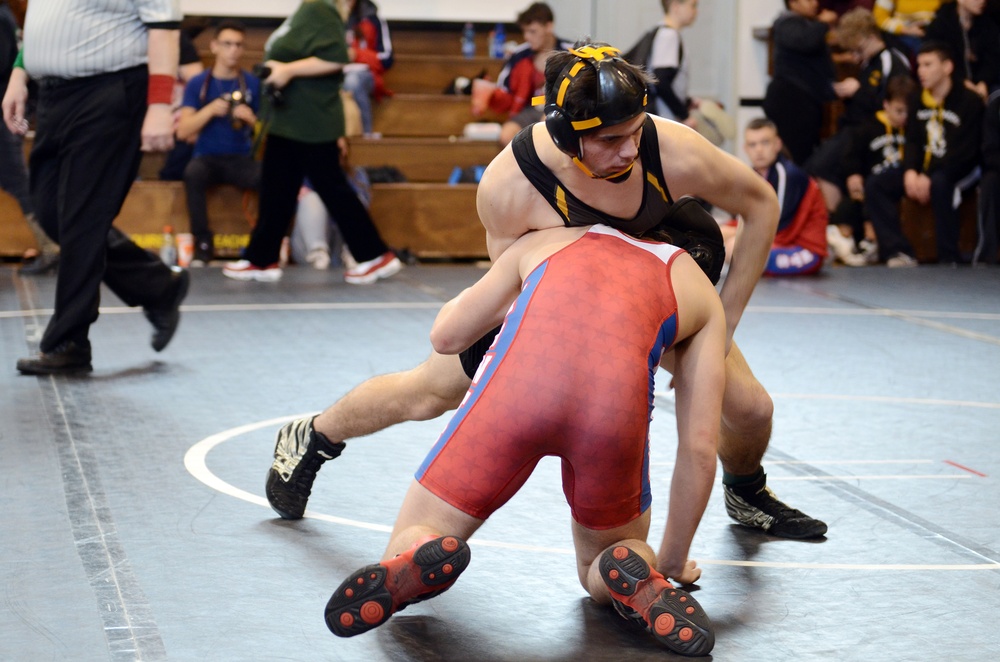 Vicenza High School wrestling meet