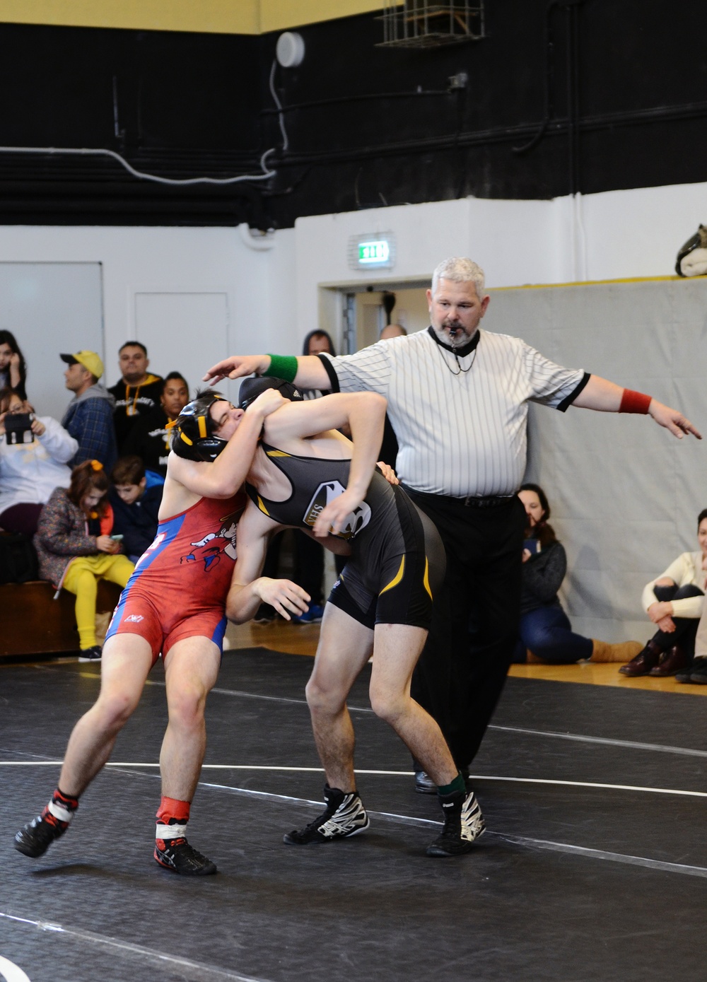 Vicenza High School wrestling meet