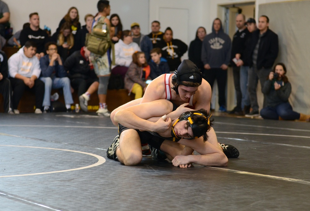 Vicenza High School wrestling meet