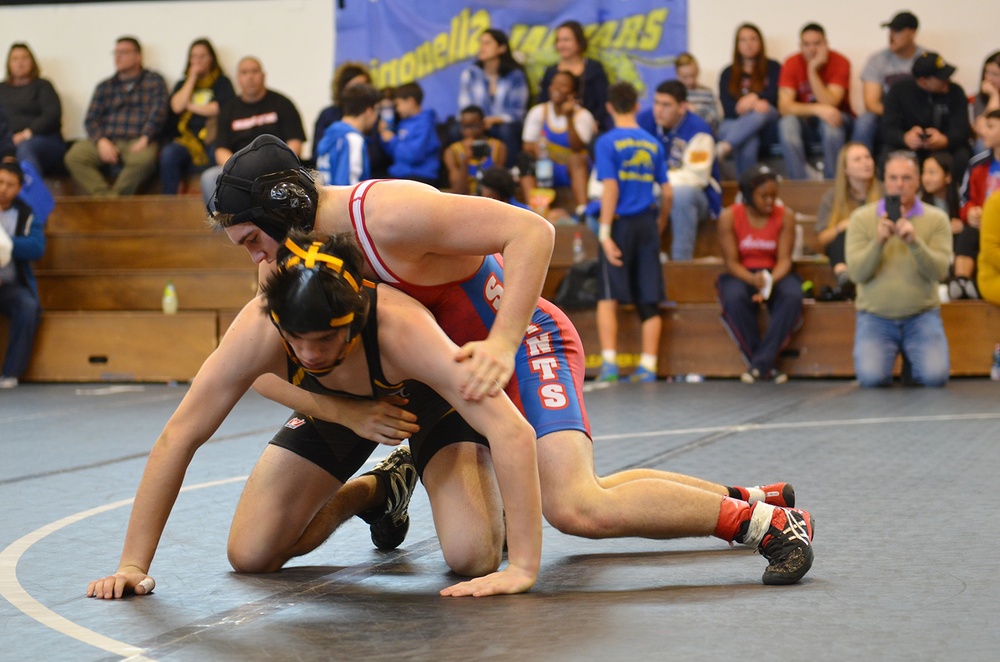 Vicenza High School wrestling meet