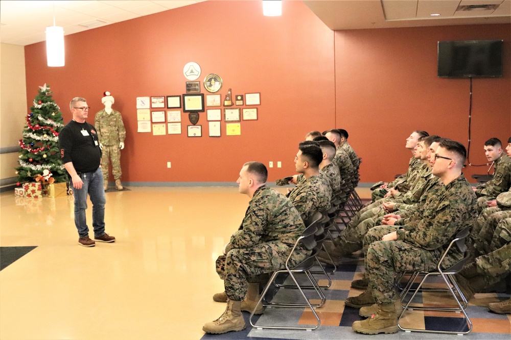 Cold-Weather Operations Course students issued gear at Fort McCoy Central Issue Facility