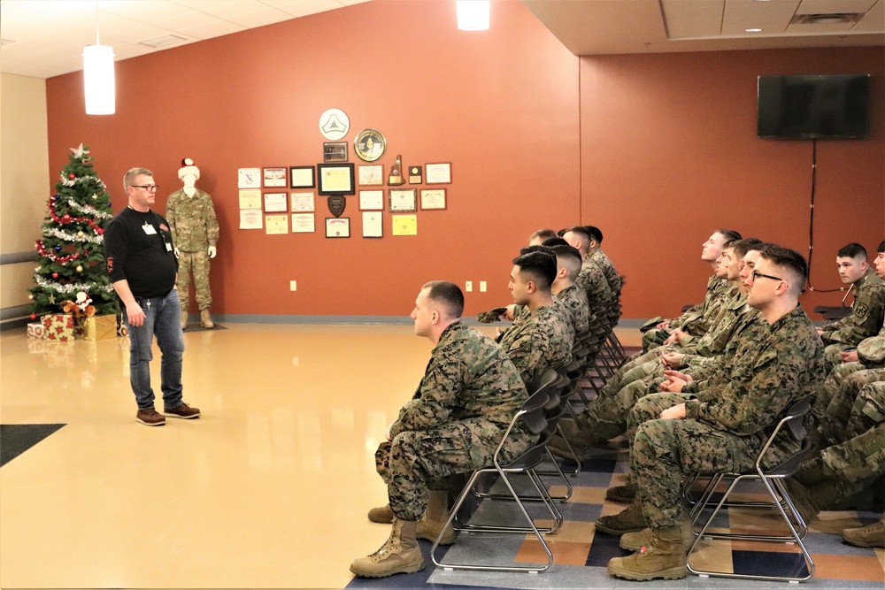 Cold-Weather Operations Course students issued gear at Fort McCoy Central Issue Facility