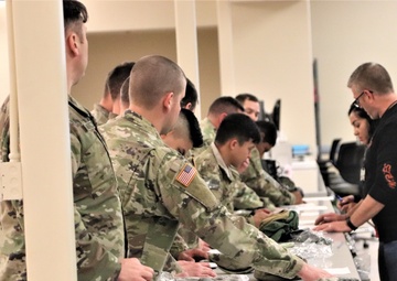 Cold-Weather Operations Course students issued gear at Fort McCoy Central Issue Facility