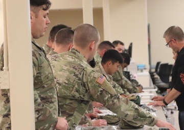 Cold-Weather Operations Course students issued gear at Fort McCoy Central Issue Facility