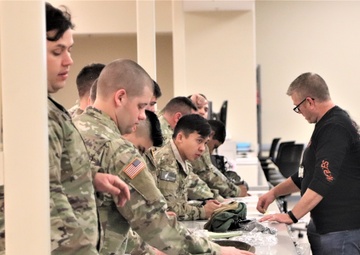 Cold-Weather Operations Course students issued gear at Fort McCoy Central Issue Facility