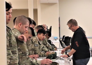 Cold-Weather Operations Course students issued gear at Fort McCoy Central Issue Facility