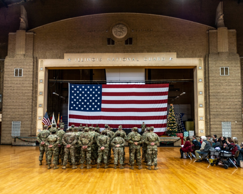 Chicago Unit hosts welcome home ceremony