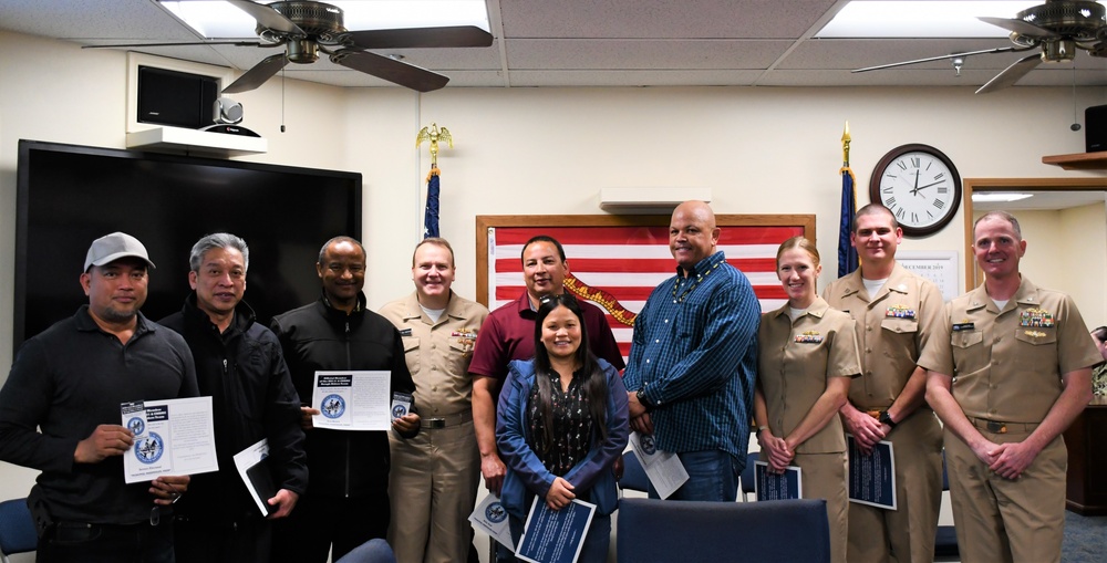 SWRMC and NSWC Corona Employees Recognized with Rough Riders Awards