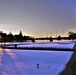 Snowy Sunrise at Fort McCoy