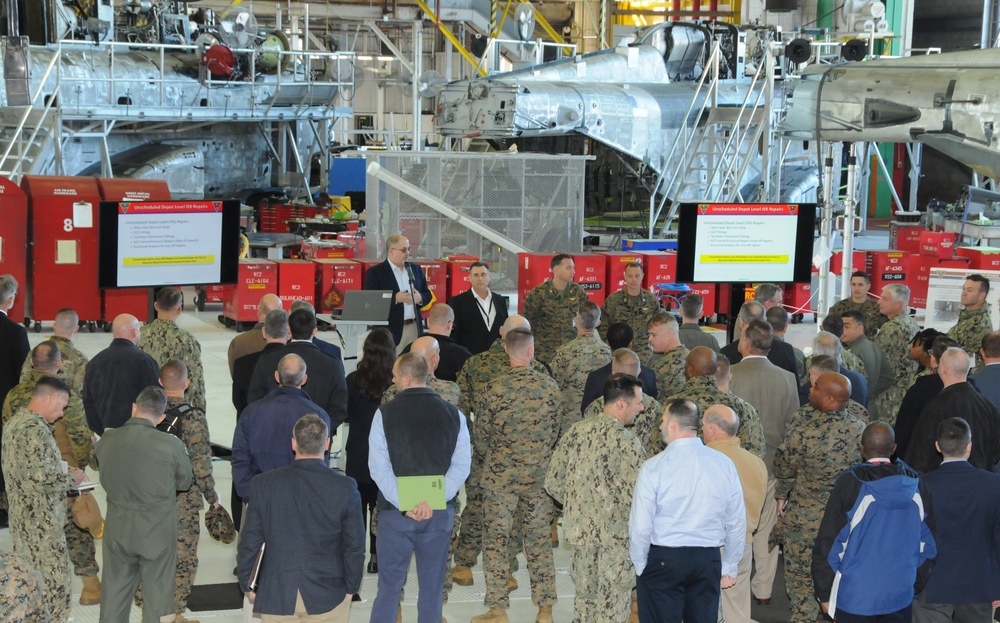 Naval aviation leadership tackles issues during Boots on Ground