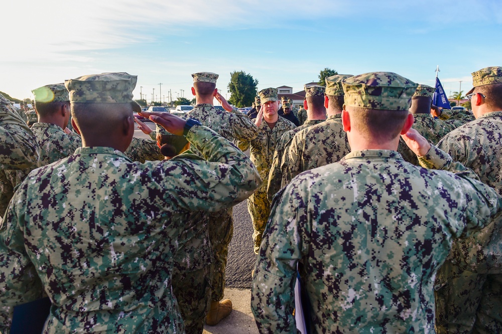 Seabees are Frocked to Next Paygrade