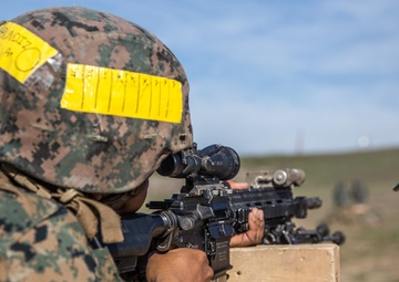 Charlie Company 3-20 conducts live-fire IAR range