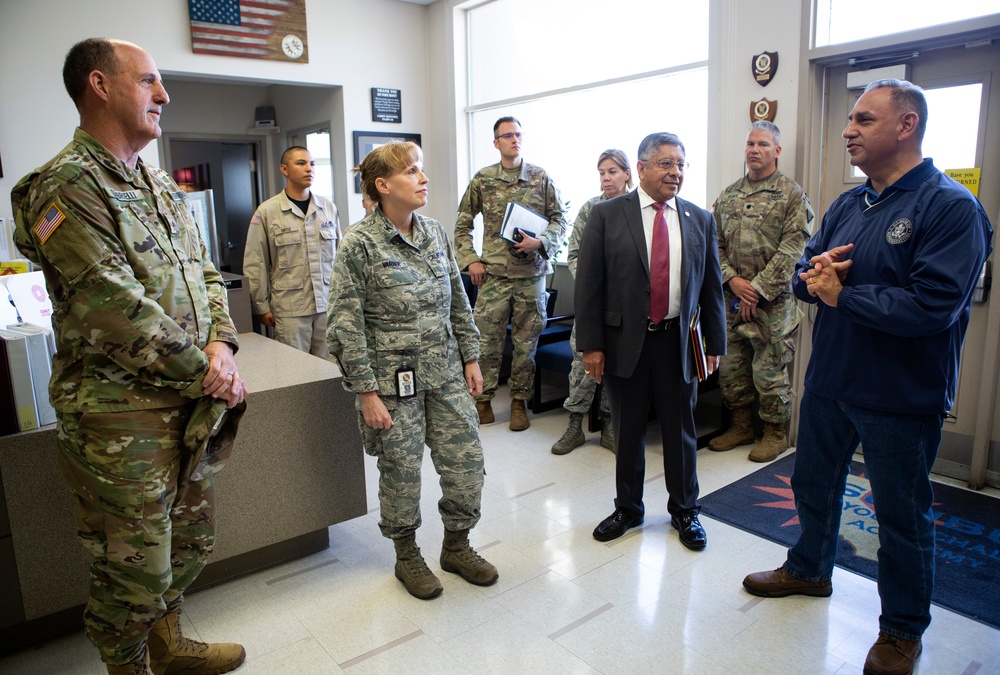 Congressional representatives visit Sunburst Youth Challenge Academy
