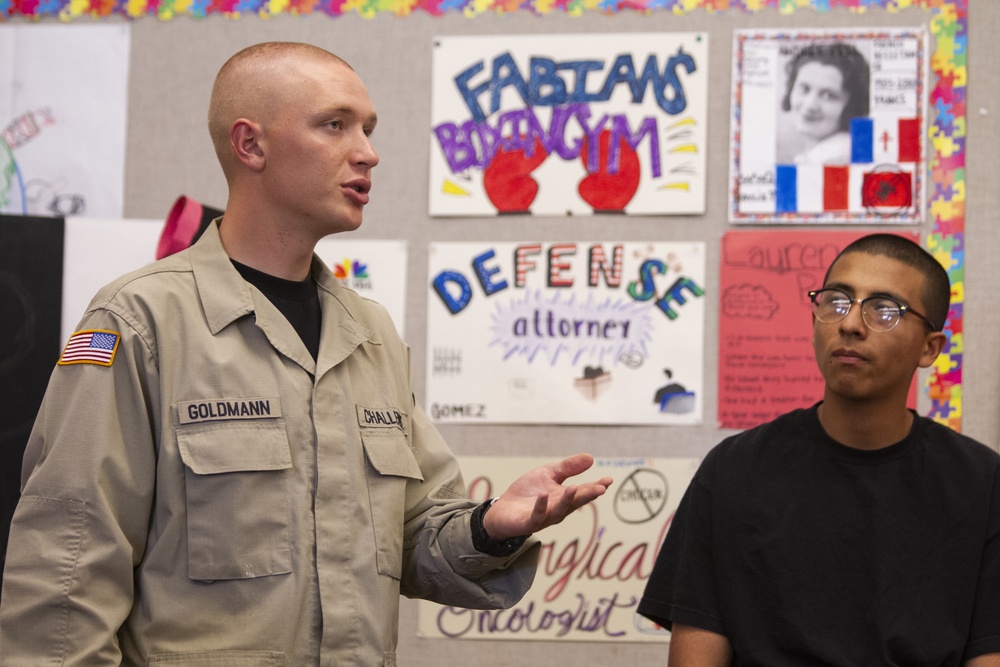 Congressional representatives visit Sunburst Youth Challenge Academy