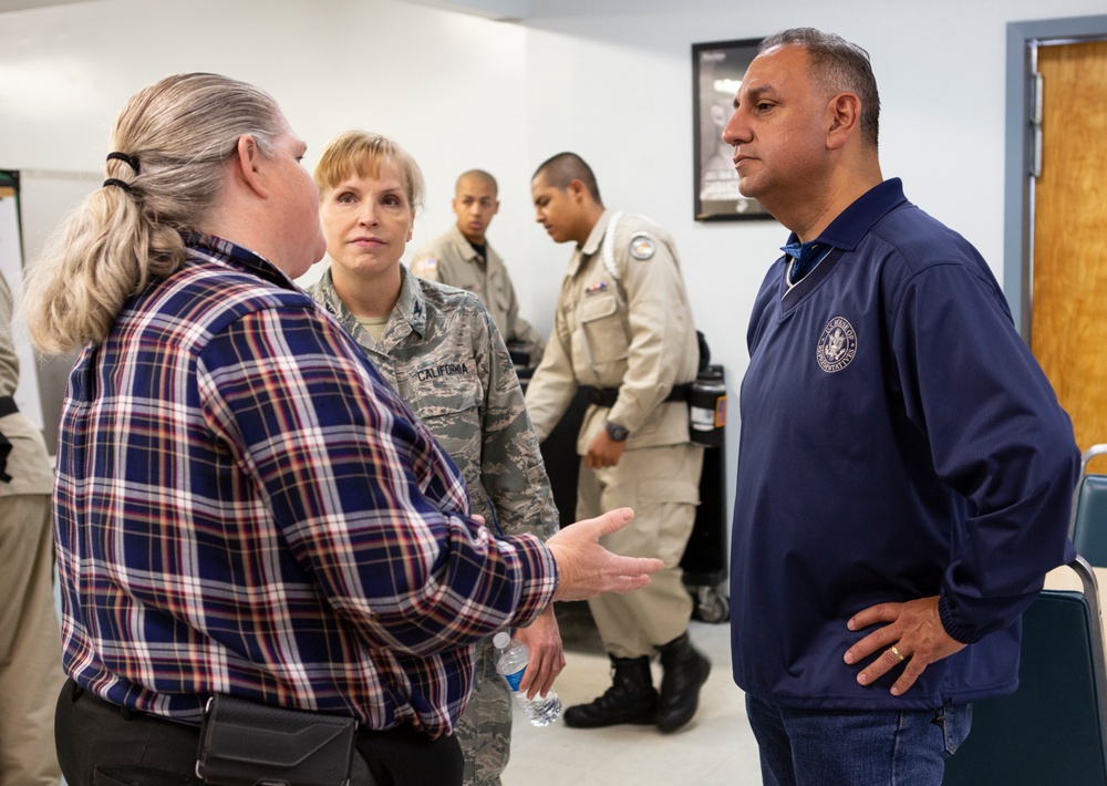 Congressional representatives visit Sunburst Youth Challenge Academy