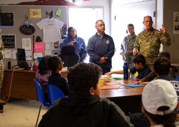 Rep. Gilbert Cisneros visits STARBASE Los Alamitos