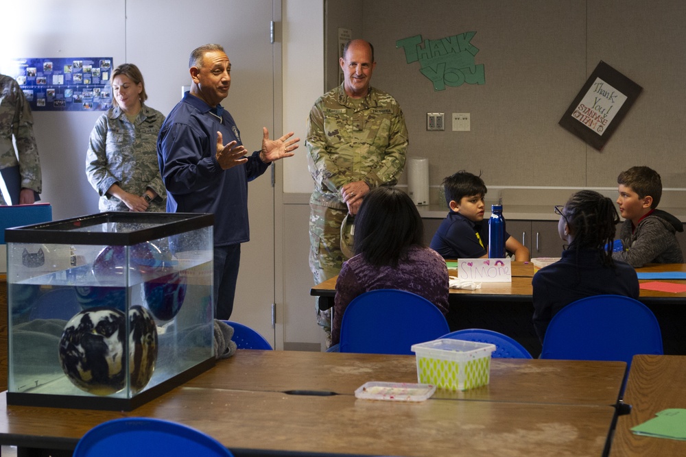 Rep. Gilbert Cisneros visits STARBASE Los Alamitos