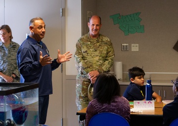 Rep. Gilbert Cisneros visits STARBASE Los Alamitos