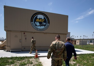 Rep. Gilbert Cisneros visits Joint Forces Training Base