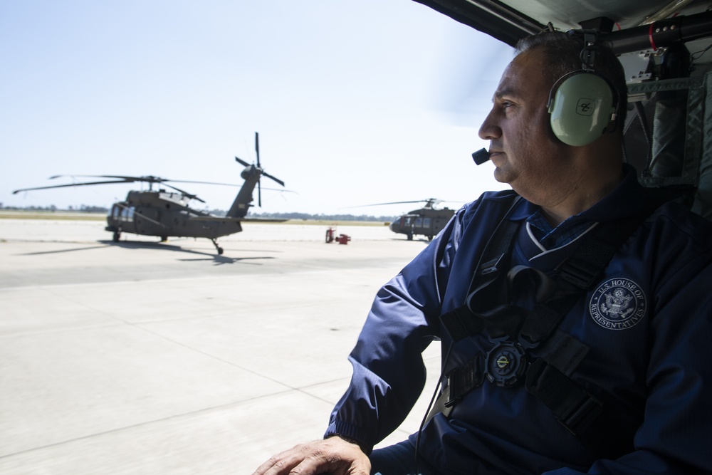 Legislative lift offers Rep. Cisneros aerial perspective