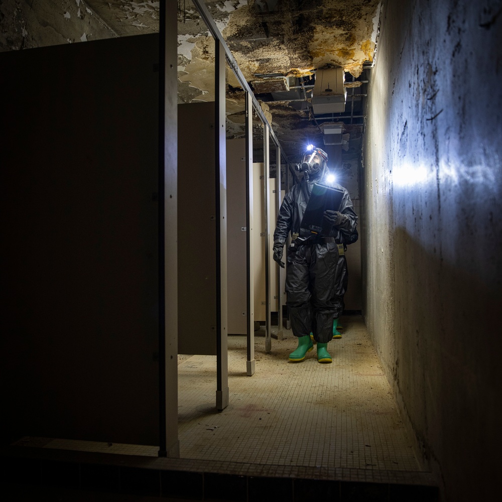2nd MAW CBRN Marines participate in radiological training course Day #3