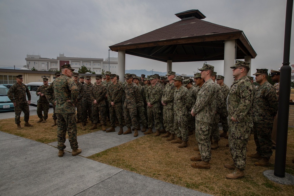 MCIPAC Commanding General visits MCAS Iwakuni
