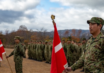Closing Ceremony for Forest Light Middle Army