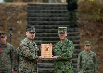 Closing Ceremony for Forest Light Middle Army