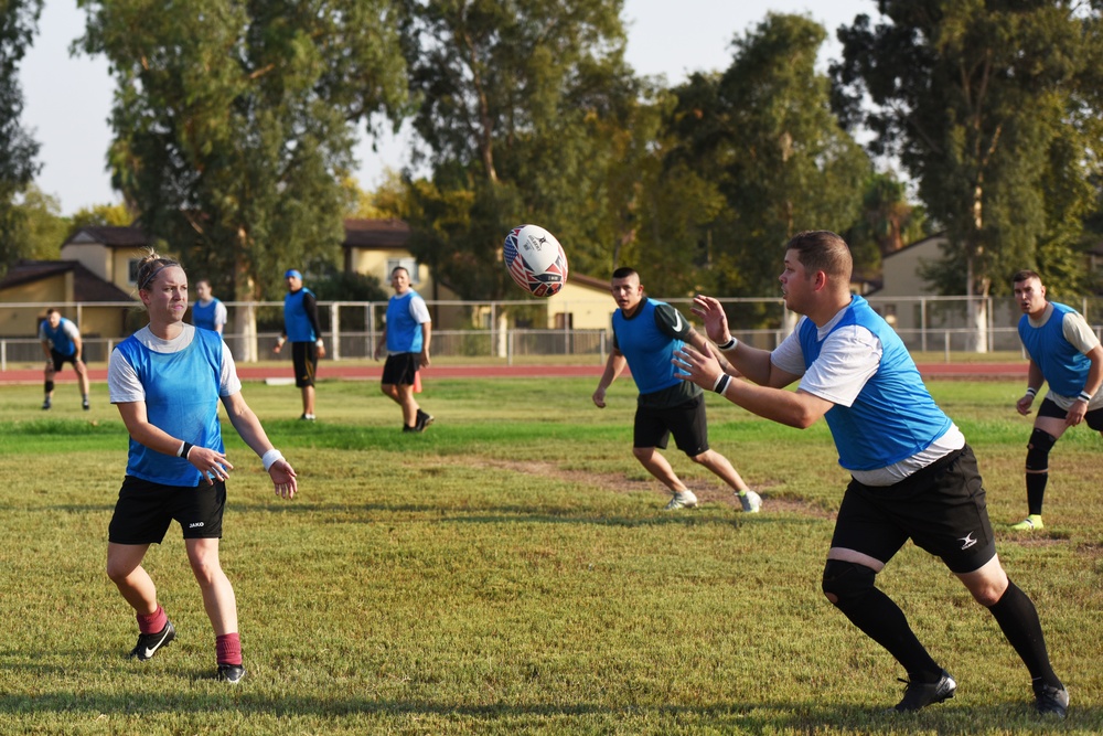 Incirlik Airmen build resilience with new rugby team