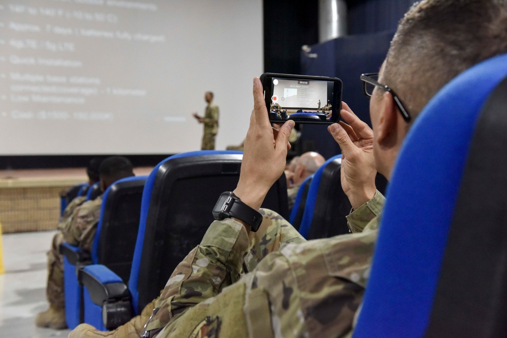 Al Udeid Airmen participate in first-ever Desert Spark Tank