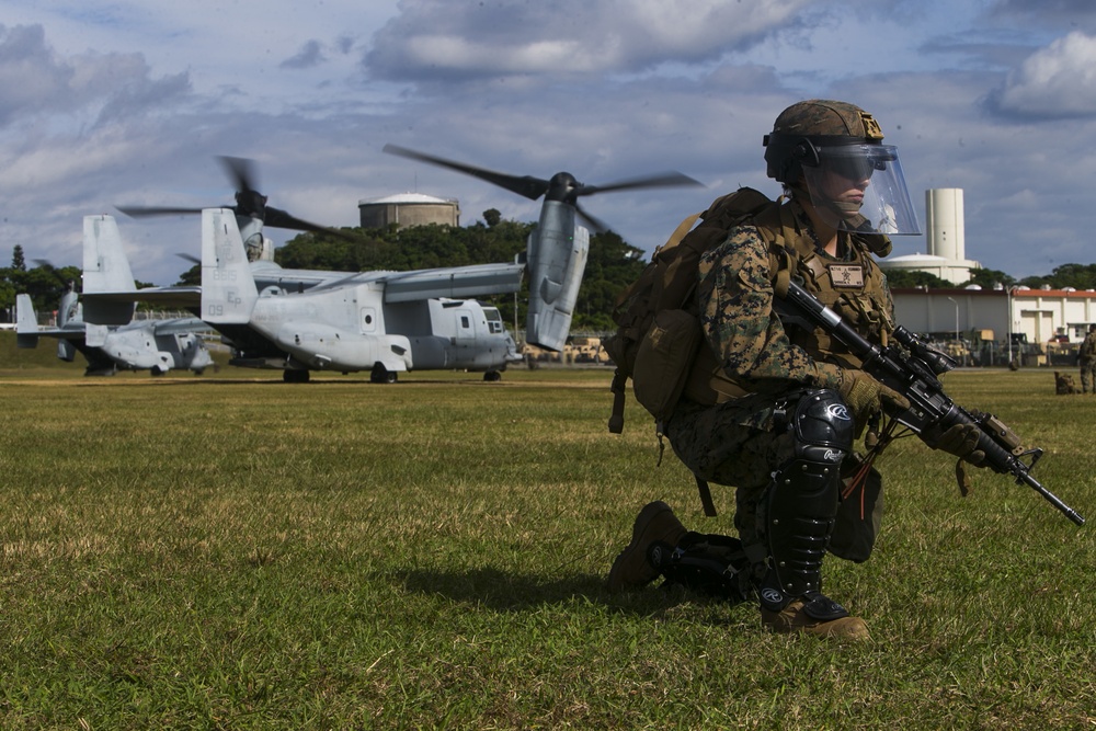 31st MEU executes simulated embassy reinforcement