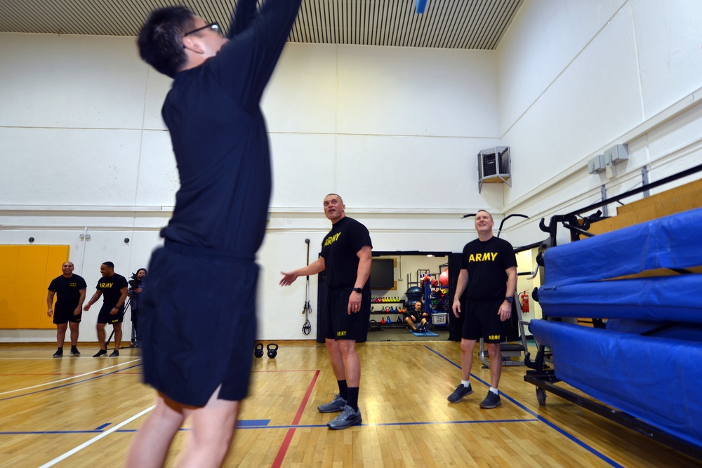 USAG Command Sergeant Major's Physical Fitness Challenge