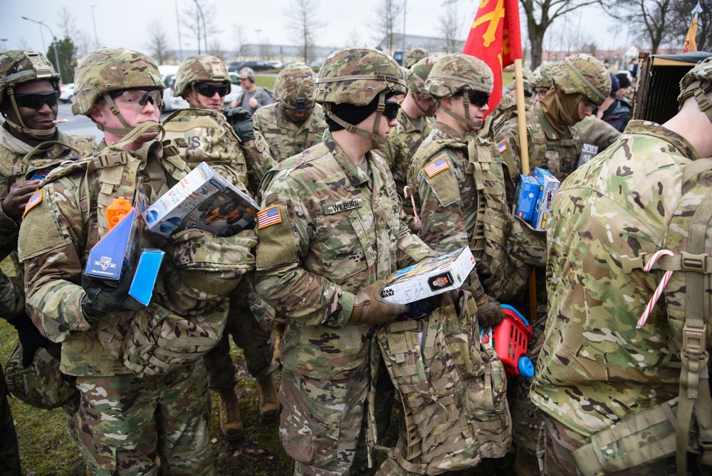 Toy Drop at 7th Army Training Command, Grafenwoehr, Germany