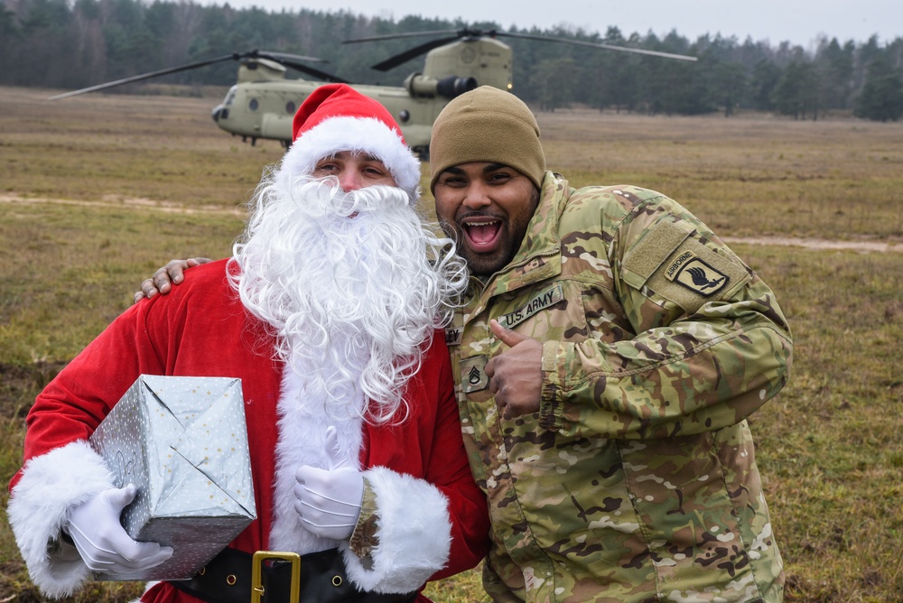 Toy Drop at 7th Army Training Command, Grafenwoehr, Germany